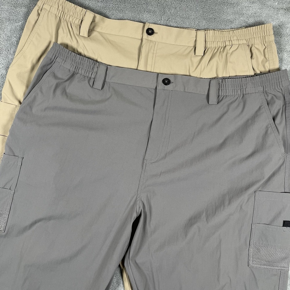 Lot of 2 Size XXXL Magellan Outdoors Fish Gear Pants Water Repellent Stretch